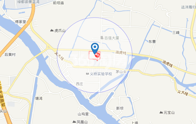伟星滨映时代交通图