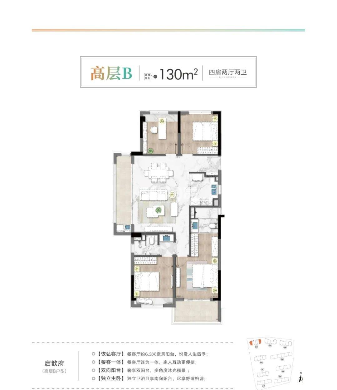 高层B