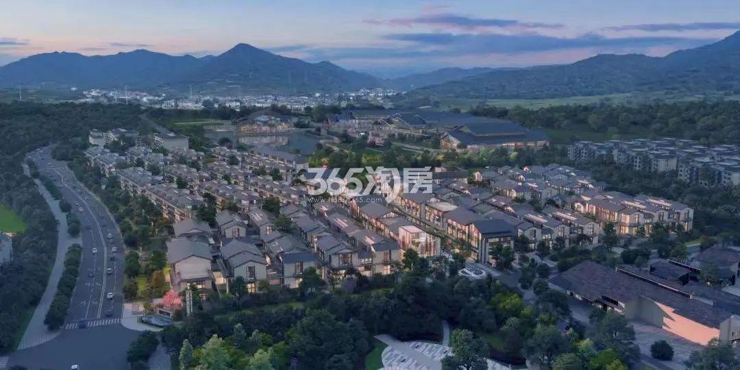 绿郊铭城鸟瞰图
