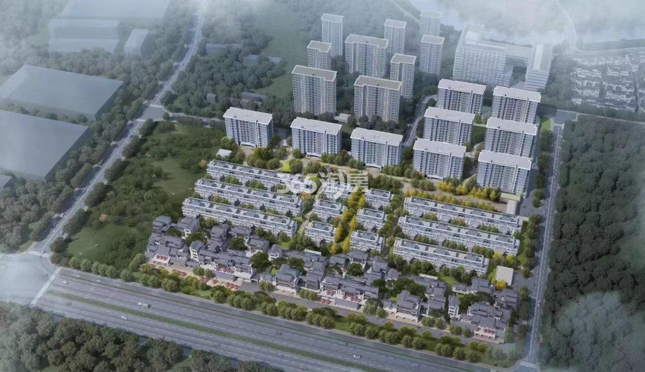 保亿湖珀润园鸟瞰图