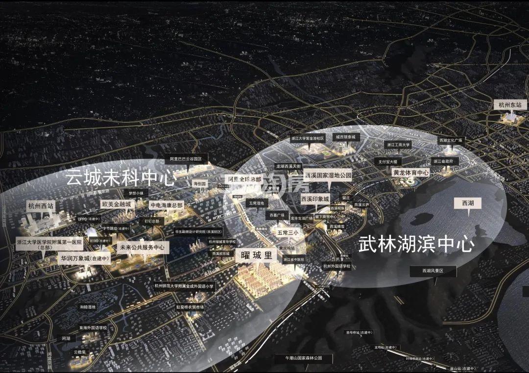 华景川曜珹里交通图