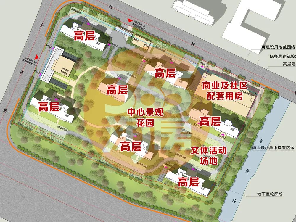 楼面价12565元/㎡!拟建7栋高层+商业!梁溪新项目即将开工-无锡365淘房