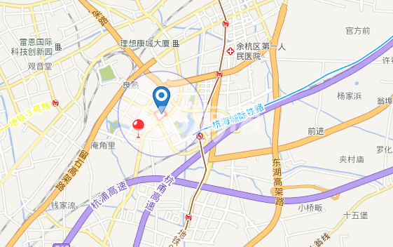 中腾临平新城7号地块区位图