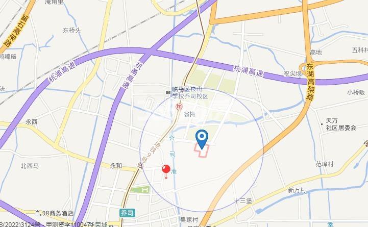 赞成汀南学仕府交通图