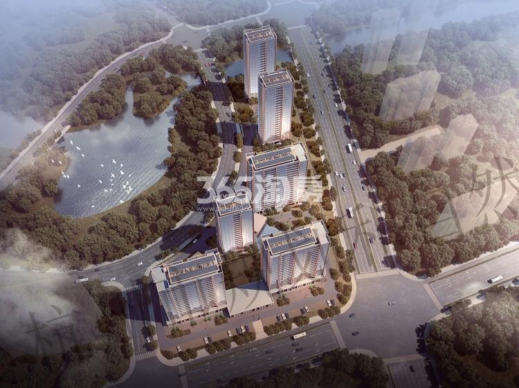 大兆丰浙江国丰奥体地块鸟瞰图
