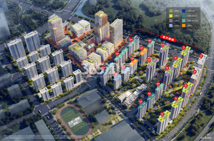 建发之江城投云启之江鸟瞰图_杭州建发之江城投云启之江_杭州新房网_365淘房