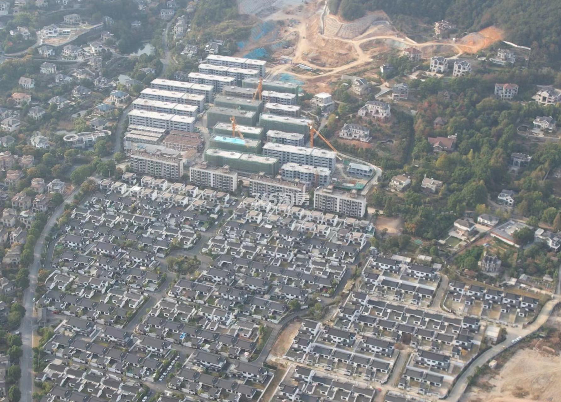 颐和山庄鸟瞰图