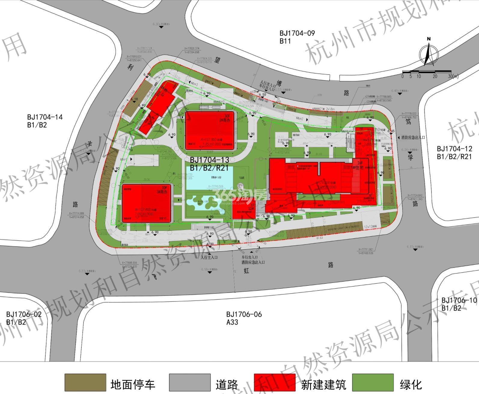 滨江奥体6号宅地_杭州滨江揽奥望座_杭州新房网_365淘房