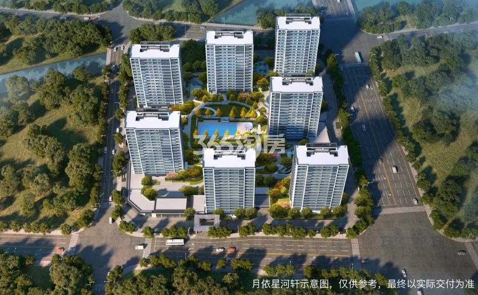 绿城月依星河轩效果图