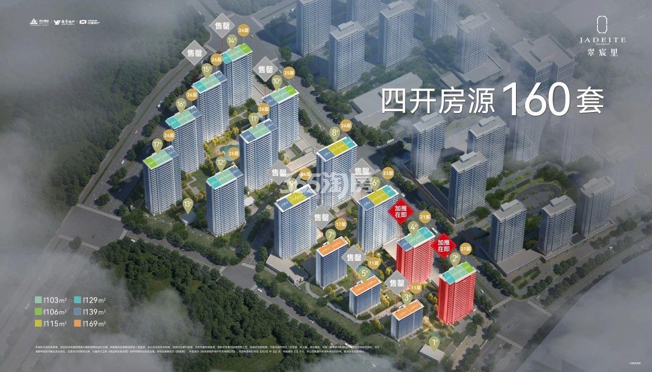 滨江越秀中豪翠宸里楼盘鸟瞰图_杭州365淘房