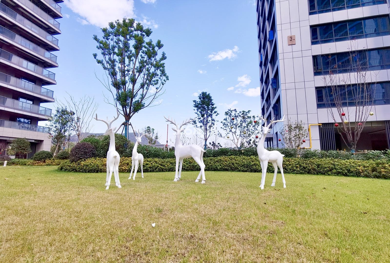湖山壹品苑景观实景