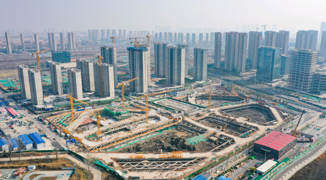 现场实景！华东首家京东MALL、14万方旗舰级商业进展来了-南京365淘房