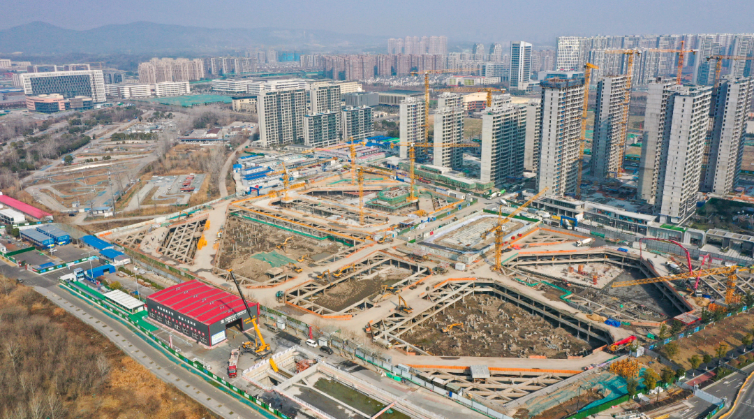 现场实景！华东首家京东MALL、14万方旗舰级商业进展来了-南京365淘房