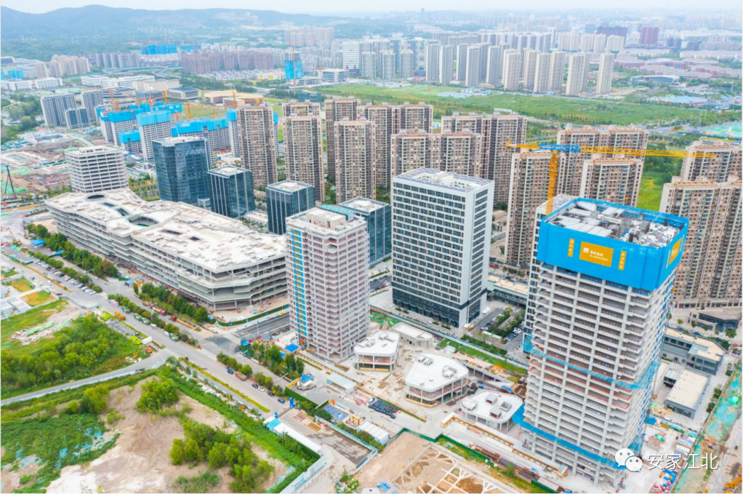 江北11大超级商业体震撼航拍曝光！10年后赶超新街口？-南京365淘房