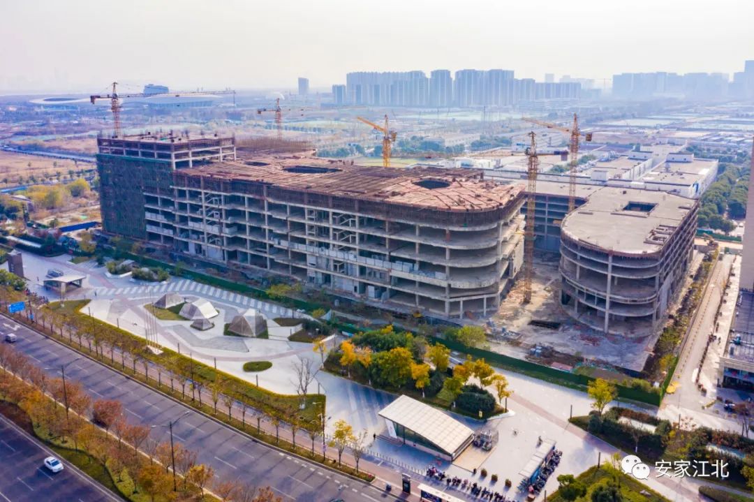 江北11大超级商业体震撼航拍曝光！10年后赶超新街口？-南京365淘房