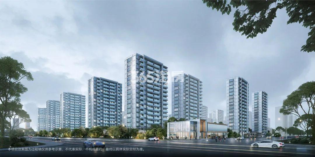 中建潮阅尚境府效果图
