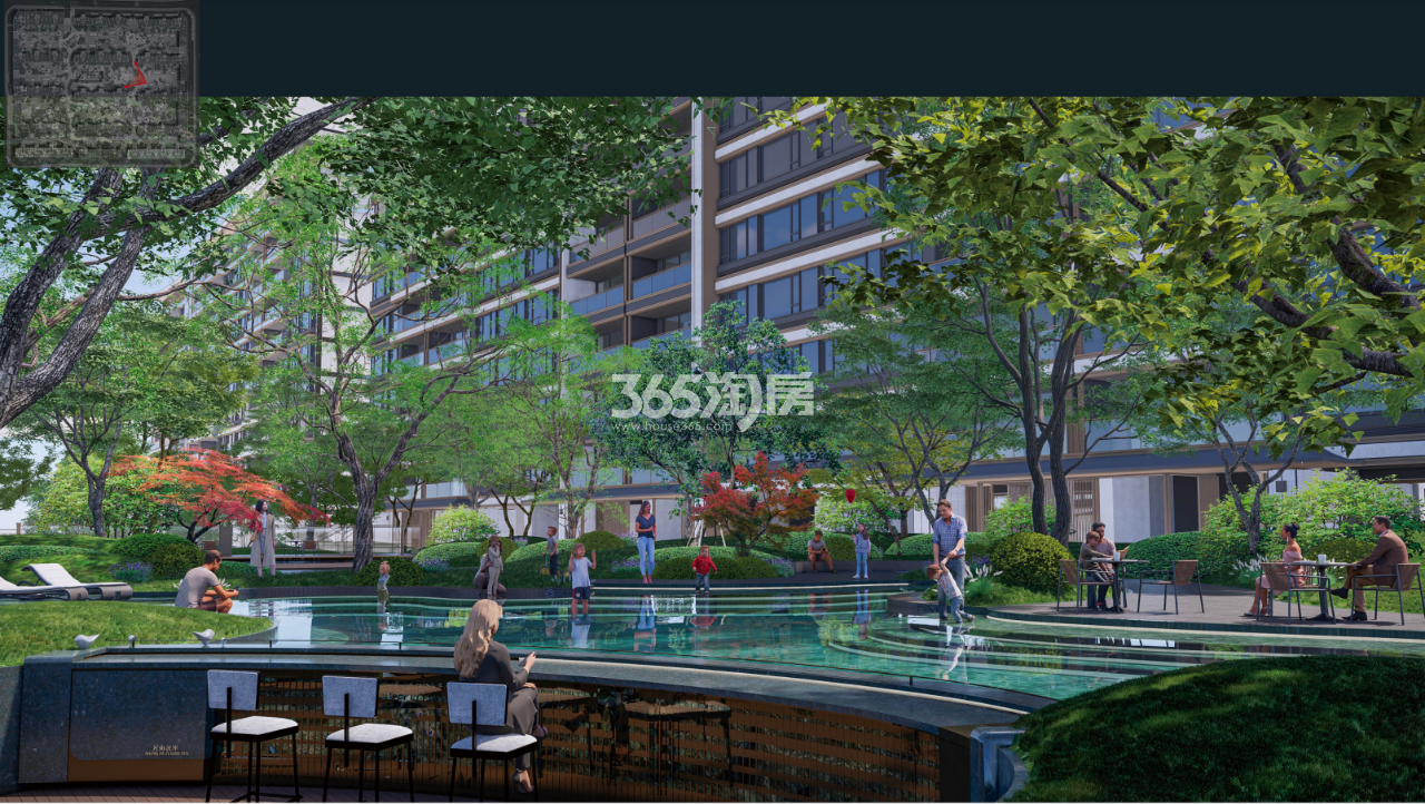 建发云熙园区景观效果图_杭州建发云熙_杭州新房网_365淘房