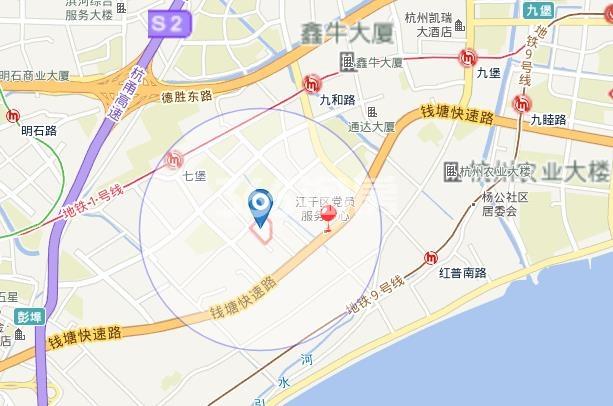 滨江兴耀江翠轩交通图
