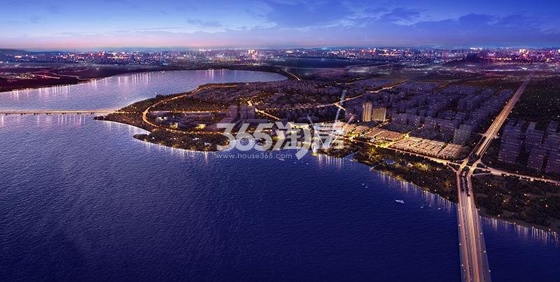 金科蠡湖一号售楼处大门处景观实景(2018.5摄)_无锡金科蠡湖_无锡新房网_365淘房