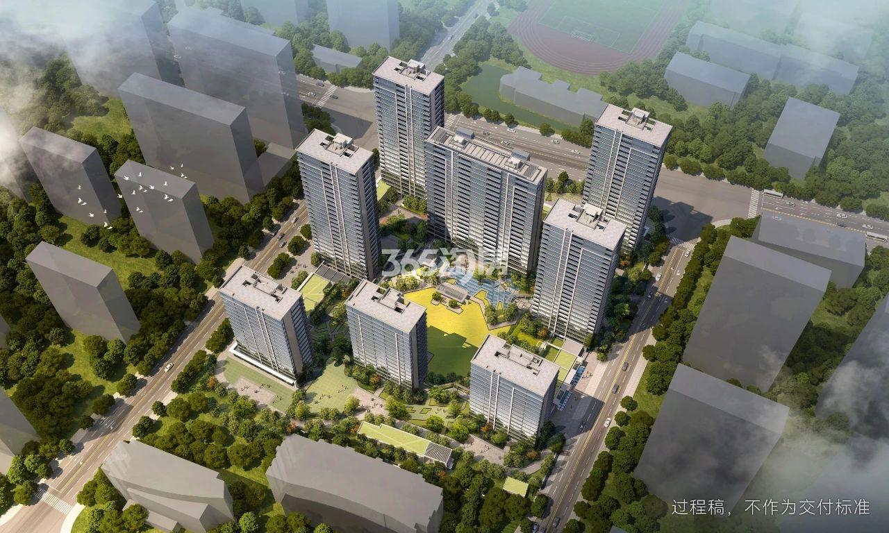 圣奥潮映望月府鸟瞰图