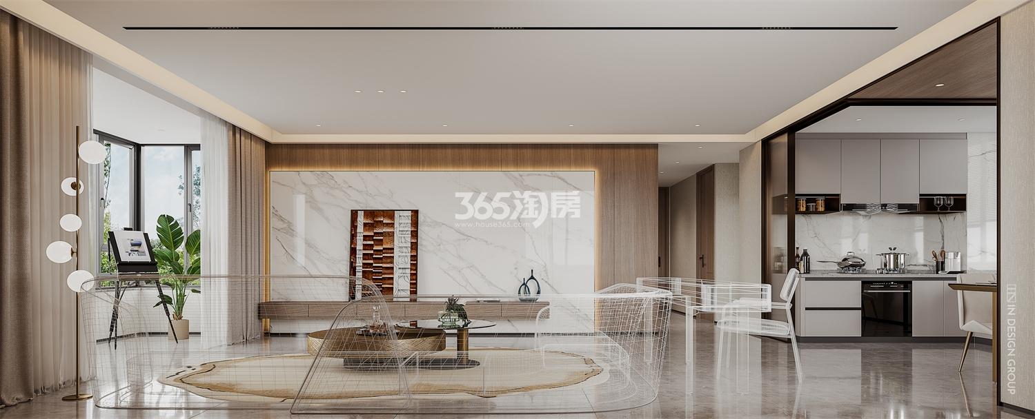 泾河云廊公园效果图_西安产发云语间_西安新房网_365淘房