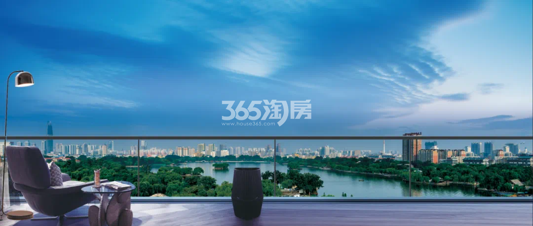 青山湖畔御庭园效果图