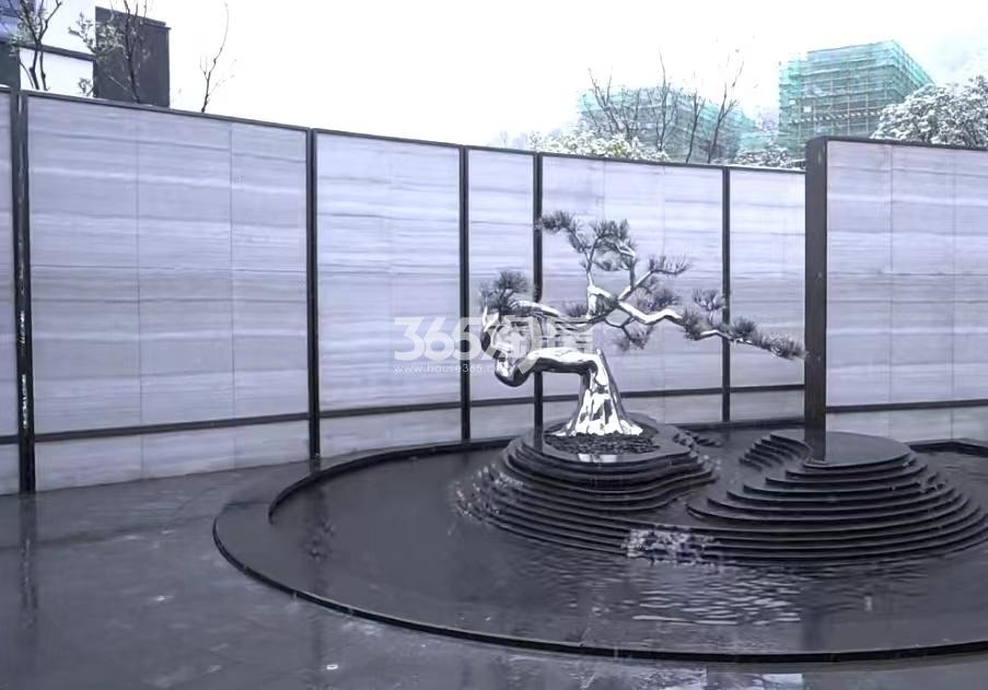 溪涧雅庐实景图