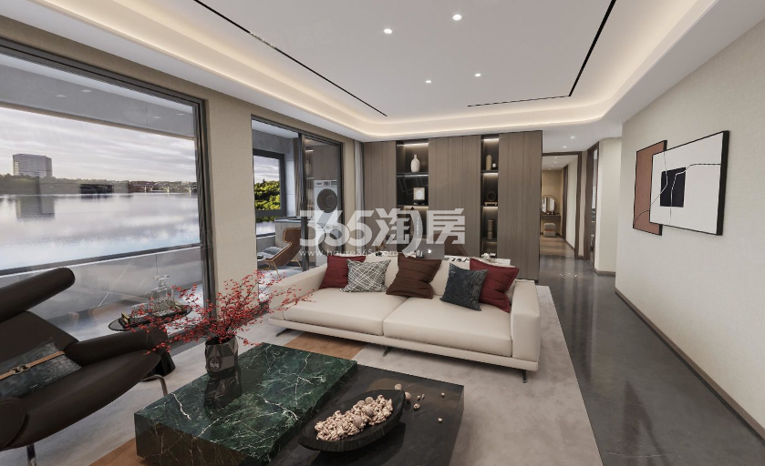 龙湖御湖境鸟瞰图_合肥龙湖御湖境_合肥新房网_365淘房