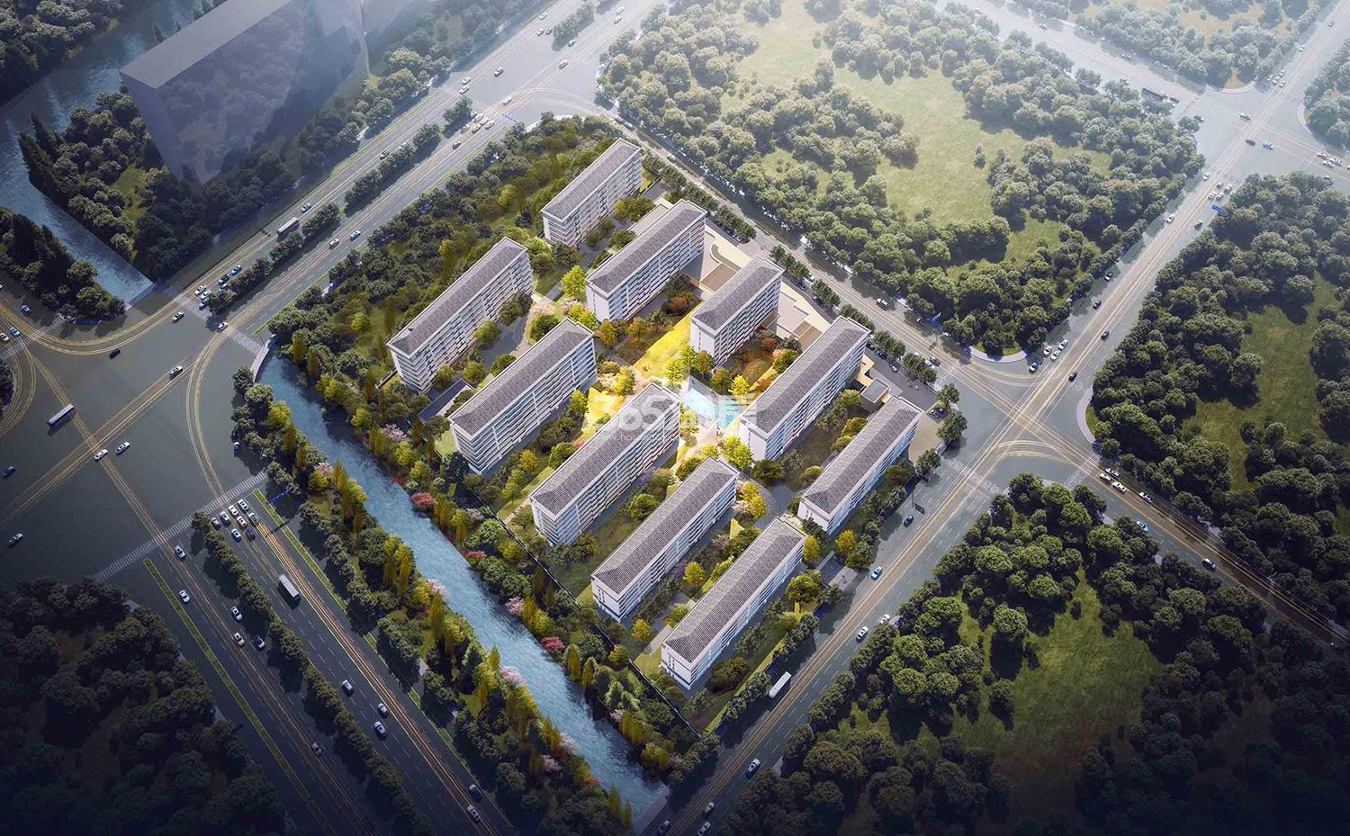 大家丁桥105号地块效果图
