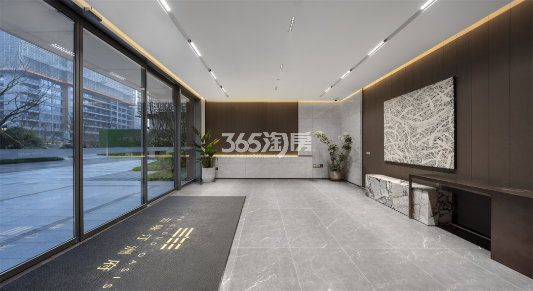 中天海威云咏汀洲府实景图