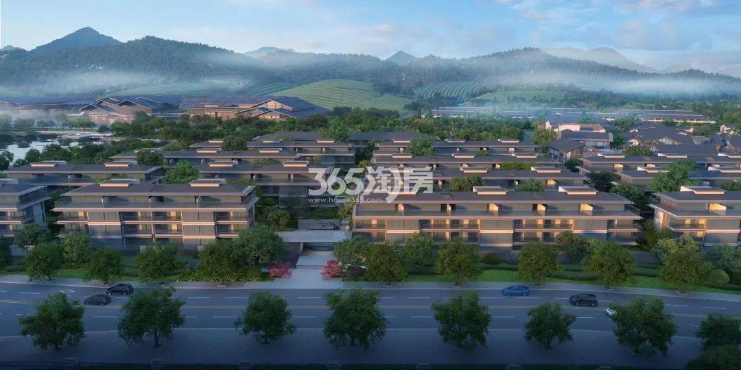 绿郊铭城效果图
