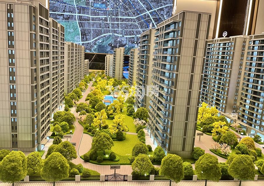 庆樾上府沙盘实景图