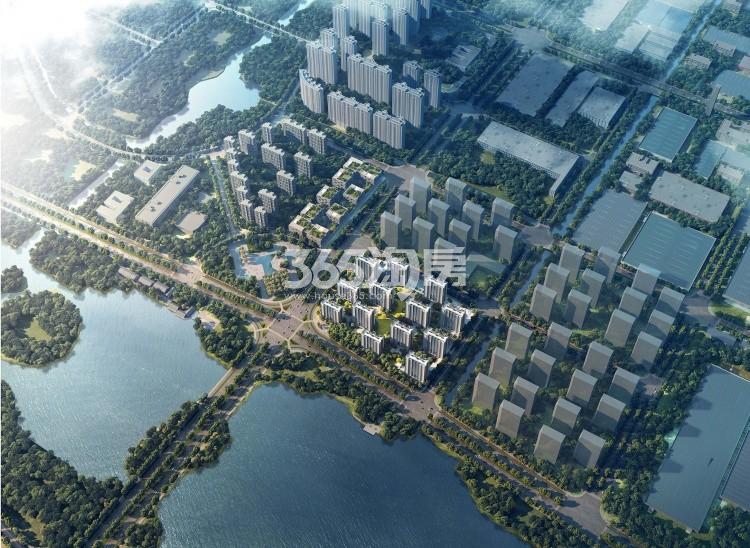 天阳湖与舍规划修改后效果图