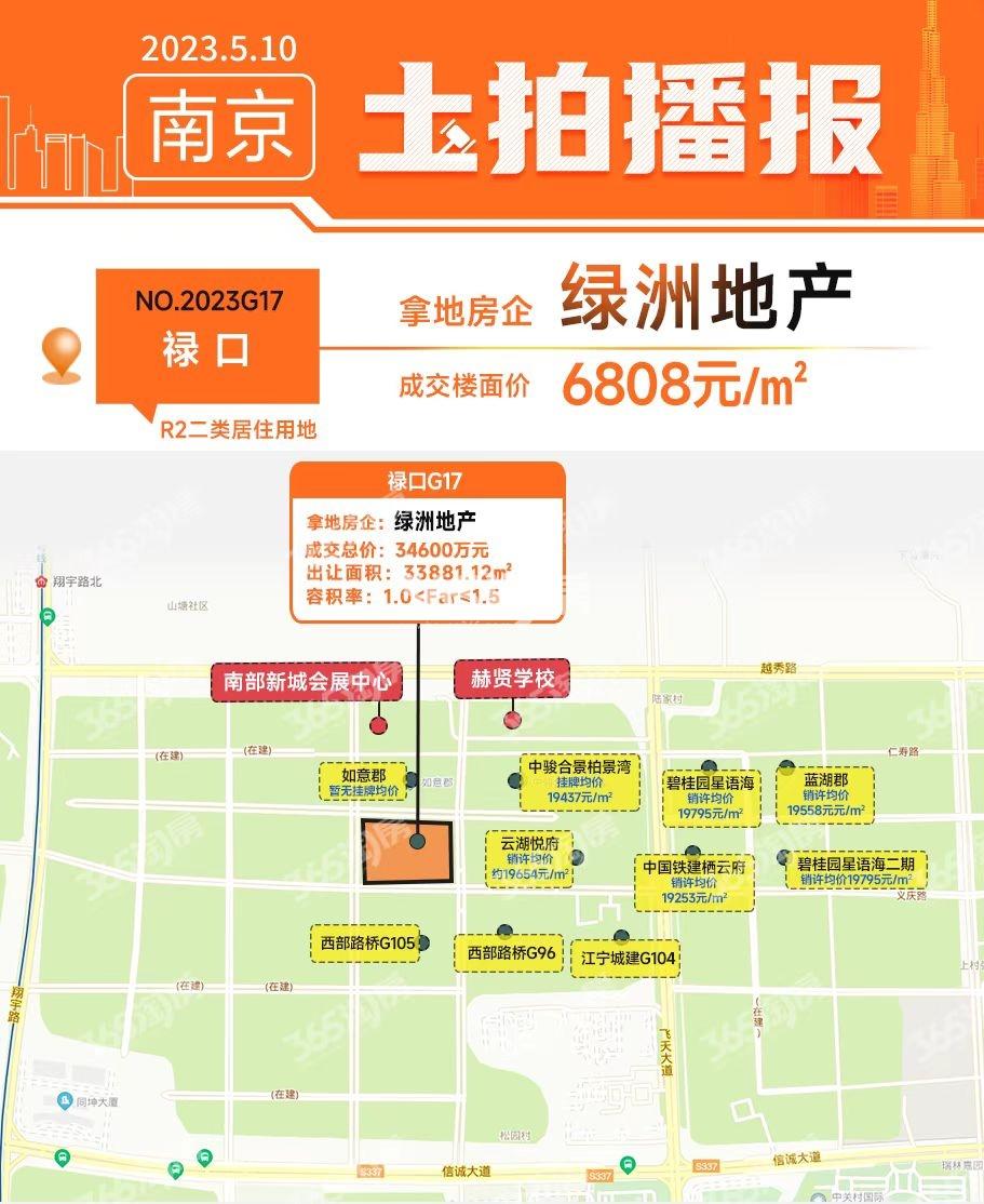 绿洲禄口G17地块_南京绿洲禄口G17地块-南京365淘房