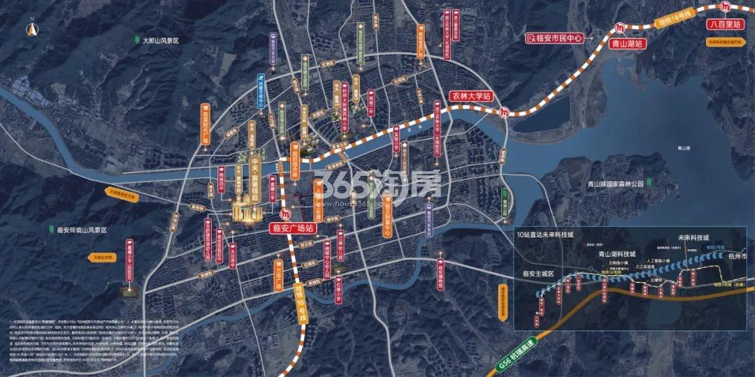 中天宸著锦庭交通图