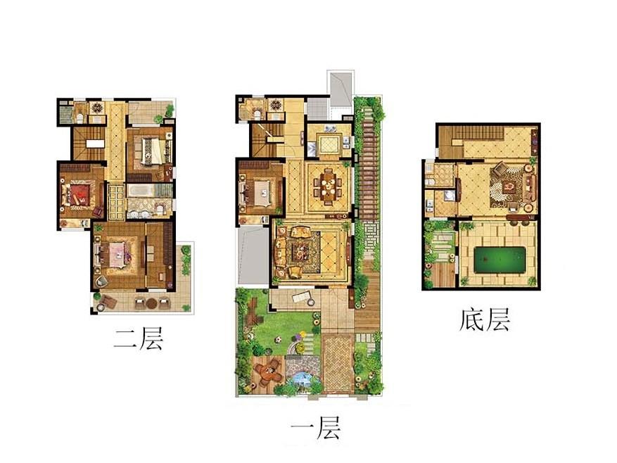 【新上急售 江心洲叠加别墅 银城长岛观澜 实际面积300平急售_南京建邺区银城长岛观澜沁园二手房】_南京二手房网_365二手房网