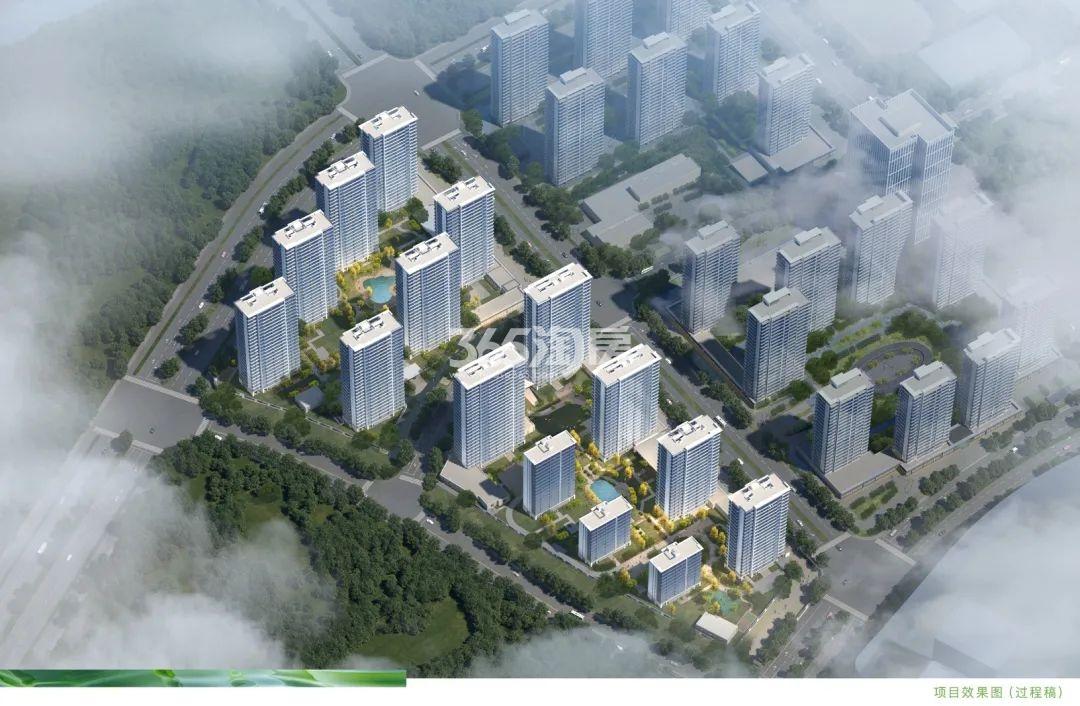 滨江越秀中豪翠宸里楼盘鸟瞰图_杭州365淘房