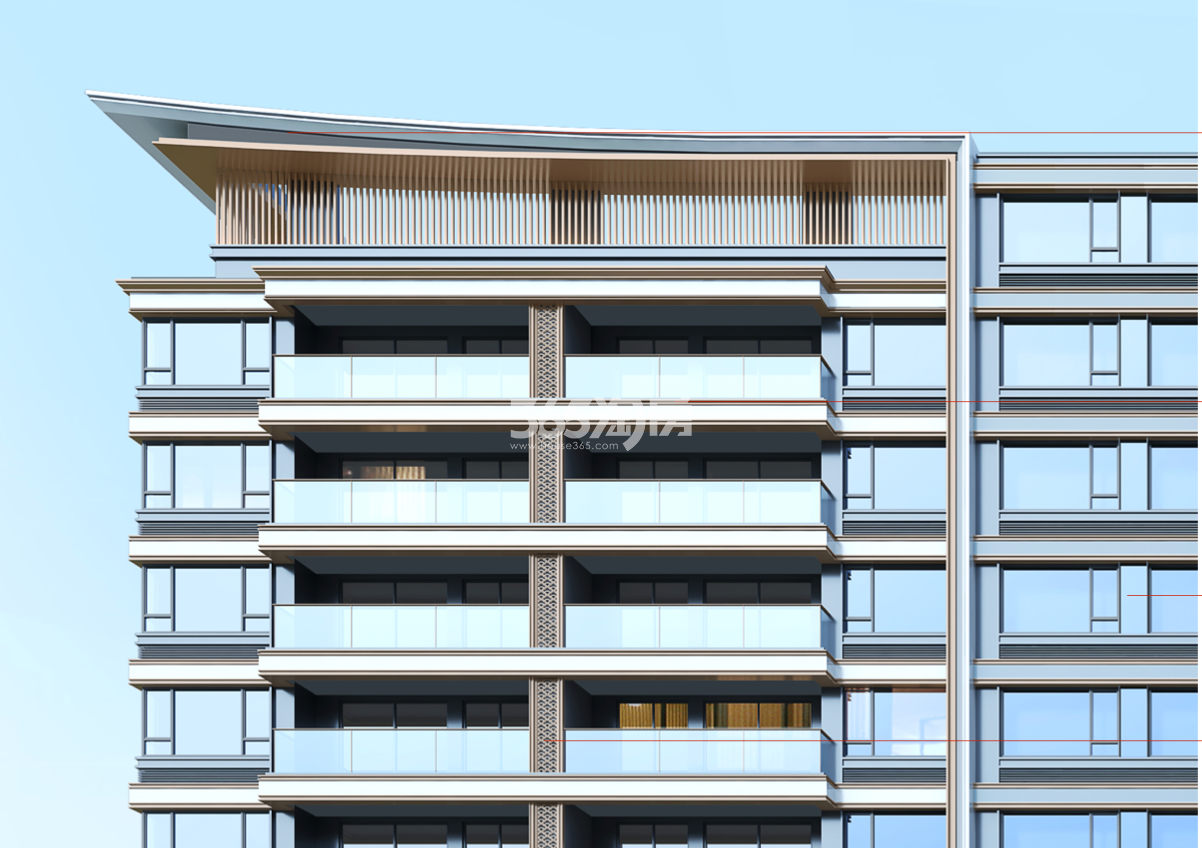 建发云熙建筑效果图_杭州建发云熙_杭州新房网_365淘房