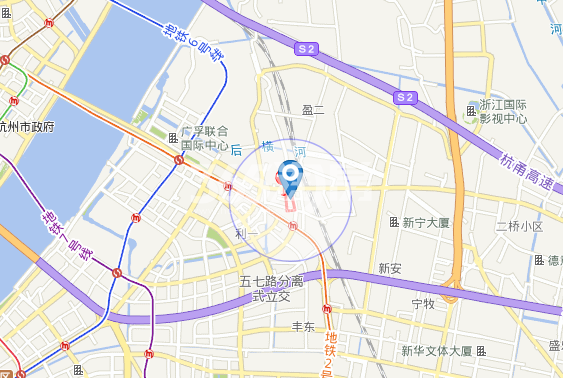 滨江澄虹府交通图