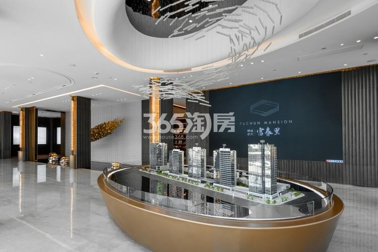绿城雄凯富春里沙盘图
