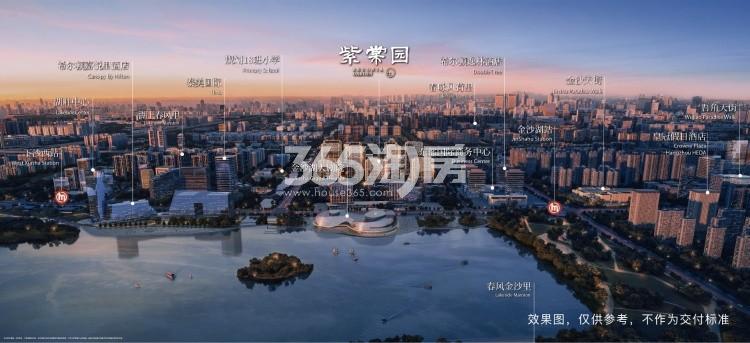 坤和绿城紫棠园项目区域配套图