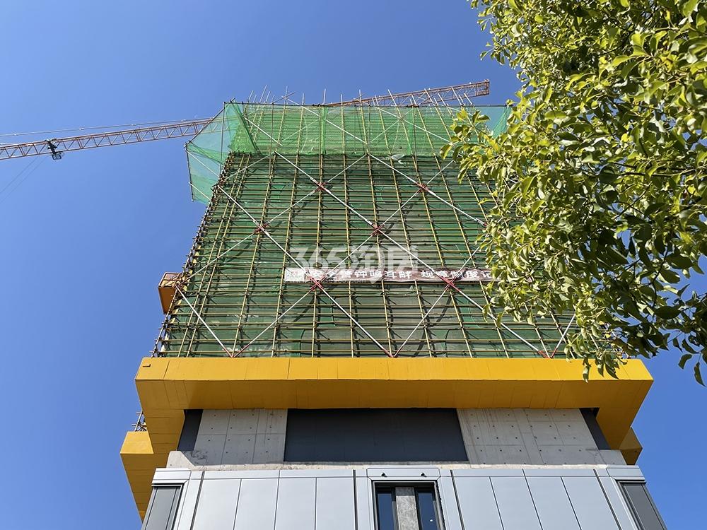 庆樾上府楼盘进度实景（22.10）