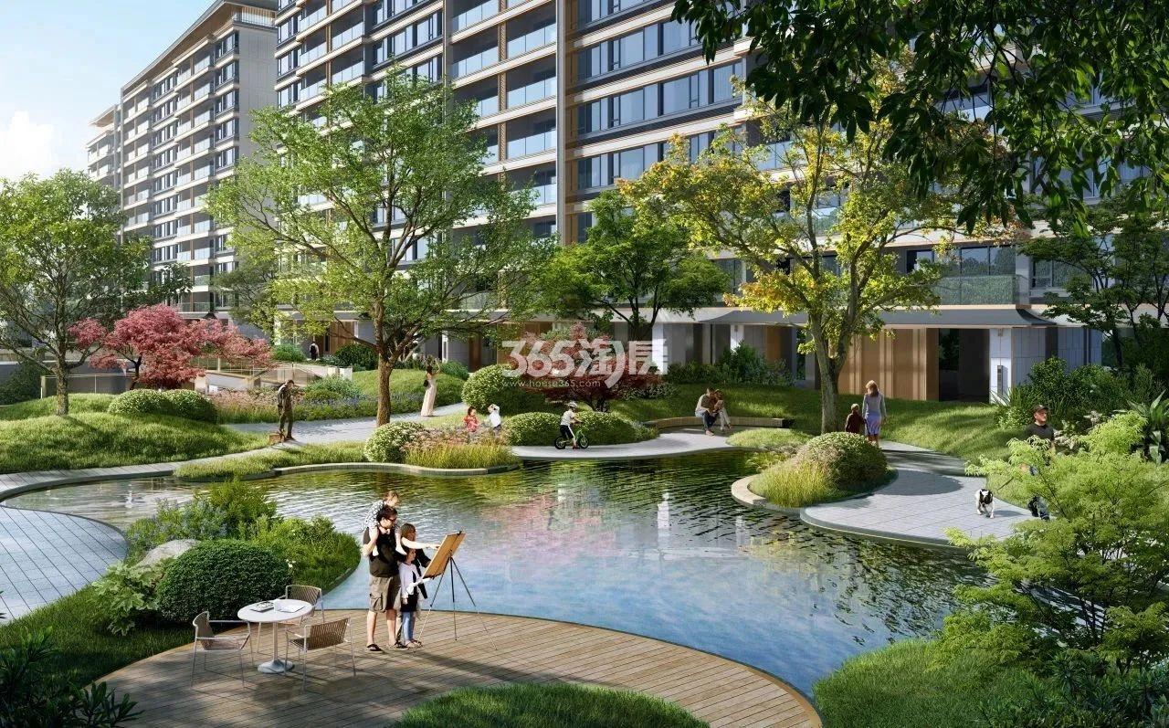 建发云熙园区景观效果图_杭州建发云熙_杭州新房网_365淘房