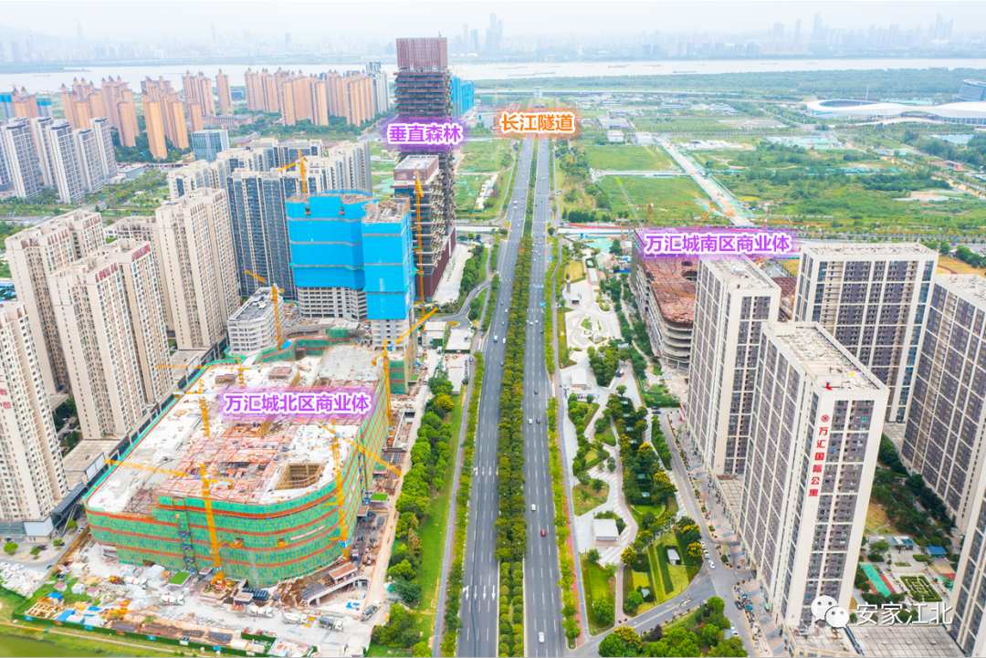 江北11大超级商业体震撼航拍曝光！10年后赶超新街口？-南京365淘房