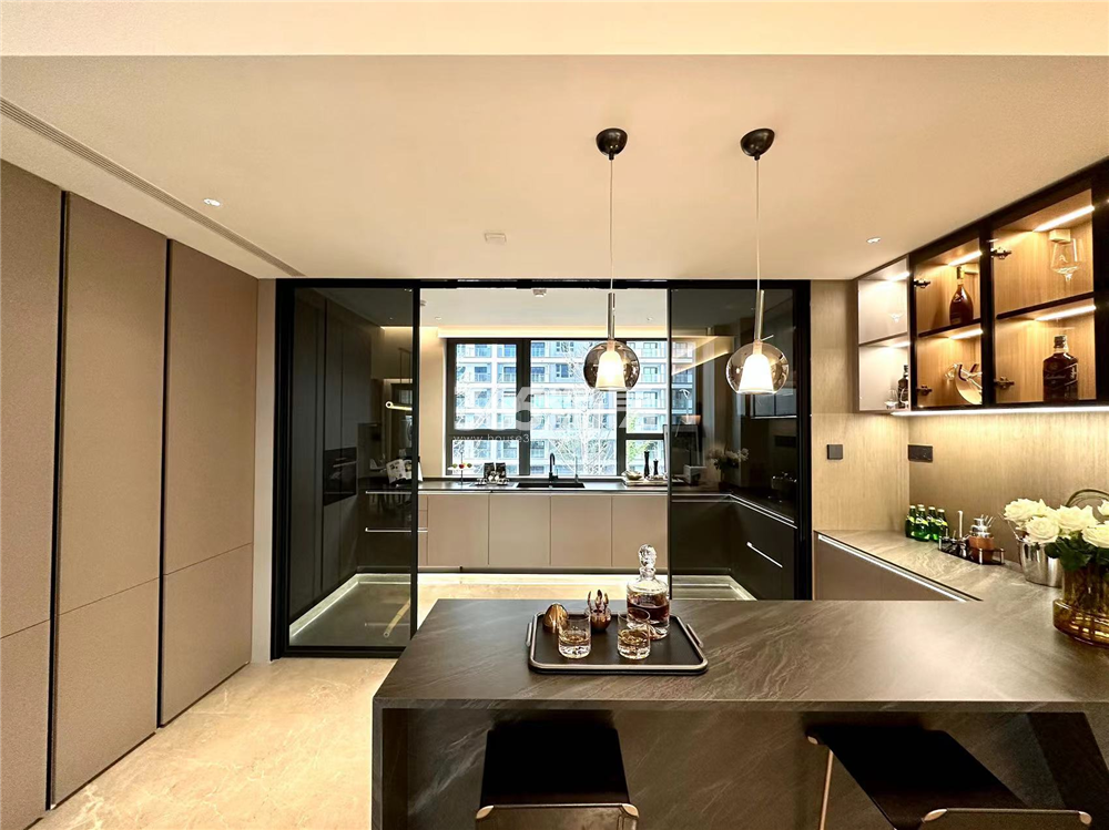 金基中北朗樾府建面约195㎡样板间厨房