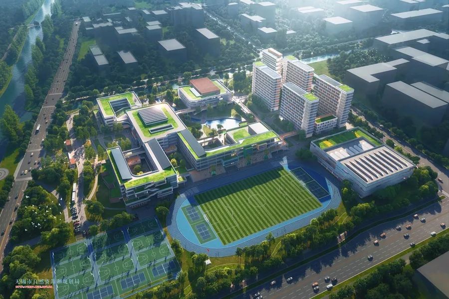 效果图曝光!天一中学宛山湖分校来了-无锡365淘房