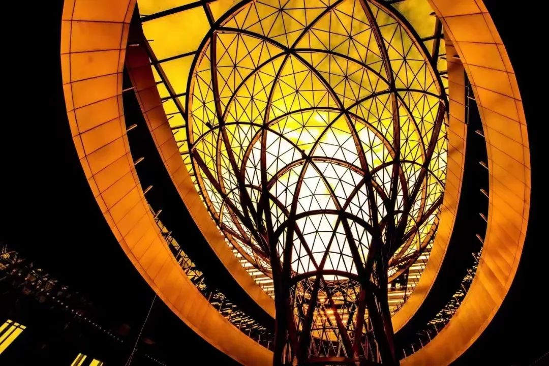 杭州西站云门亮了新地标初露雄姿