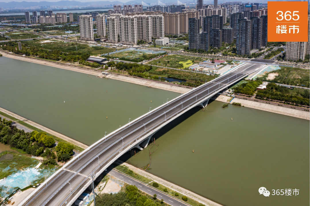 岱山东路北延正式通车直达河西南南京这里身价要涨